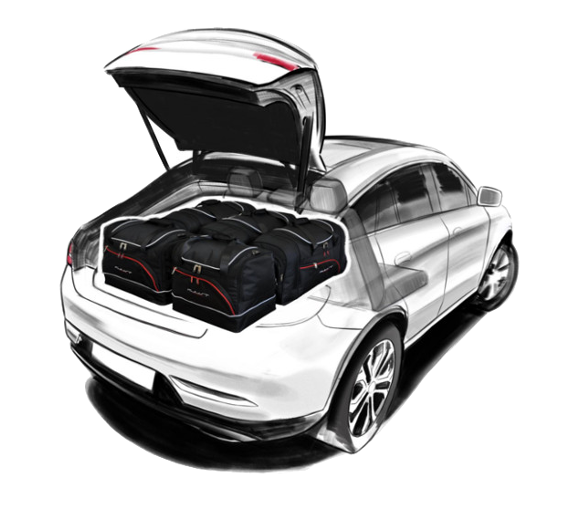 KJUST TESLA MODEL X 2016+ CAR BAGS SET 7 PCS 7 bags