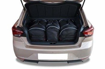 SEAT IBIZA HATCHBACK 2017+ CAR BAGS SET 3 PCS