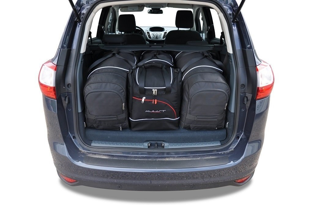 KJUST FORD GRAND C-Max 2010-2015 CAR BAGS SET 4 PCS Sport | SELECT YOUR CAR  BAGS SET \ FORD \ GRAND C-MAX \ II, 2010-2015 \ KJUST Ford