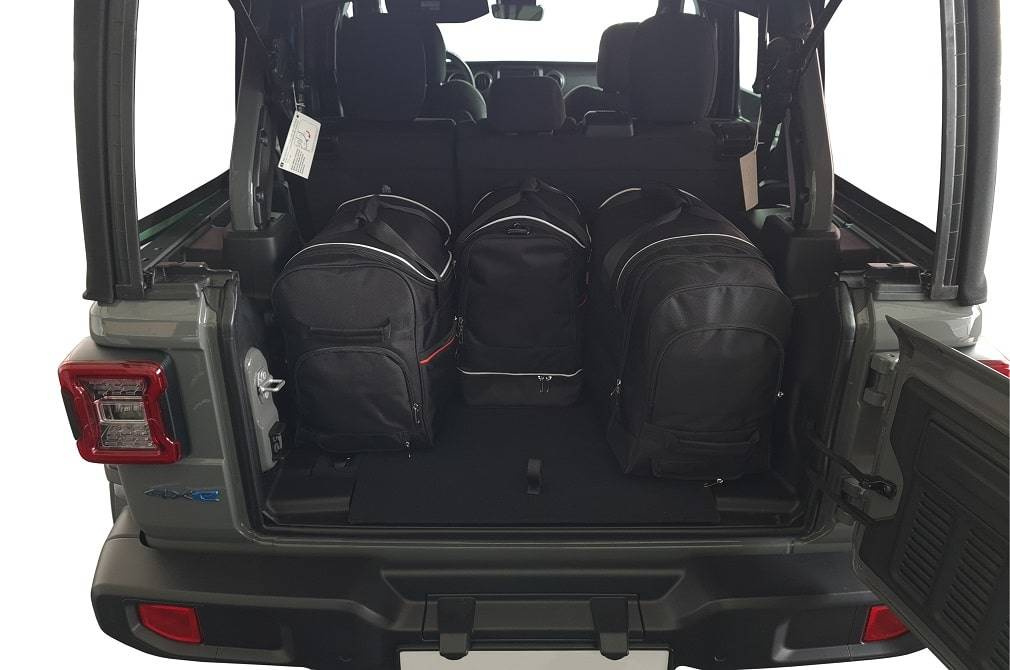 KJUST JEEP WRANGLER PHEV 2021+ CAR BAGS SET 4 PCS Sport | SELECT YOUR CAR  BAGS SET \ JEEP \ WRANGLER \ IV, 2018+ \ KJUST Jeep 