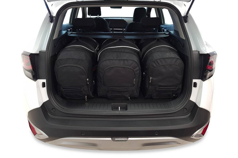 KJUST KIA SPORTAGE 2021+ CAR BAGS SET 3 PCS On wheels SELECT YOUR CAR