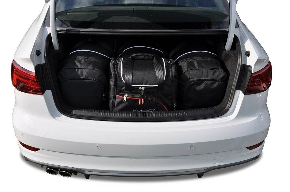 KJUST TESLA MODEL S 2012-2016 KOFFERRAUMTASCHEN SET 6 STK Luft, AUTOTASCHEN SETS \ TESLA \ MODEL S \ I, 2012-2016 \ KJUST