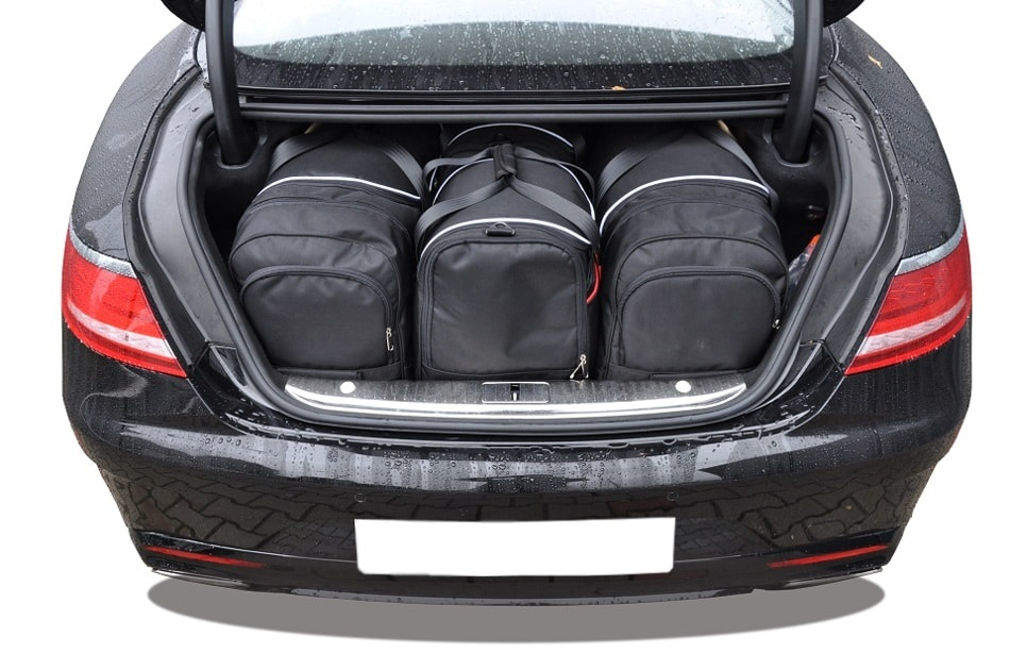 Kjust Mercedes Benz S Coupe 2014 Kofferraumtaschen Set 4 Stk Autotaschen Sets Mercedes Benz S Coupe W222 2014 Kjust Carfitbags Com Reisetaschen Fur Auto Kofferraum