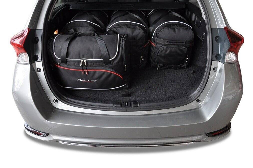 KJUST TOYOTA AURIS TOURING SPORTS 2013-2018 KOFFERRAUMTASCHEN SET 5 STK  Luft | AUTOTASCHEN SETS \\ TOYOTA \\ AURIS TOURING SPORTS \\ II, 2013+ \\ KJUST  | CarFitBags.com Reisetaschen für Auto-Kofferraum | Automatten