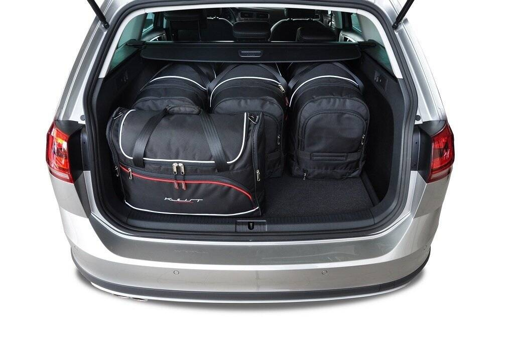 Kjust Vw Golf Variant 13 Kofferraumtaschen Set 5 Stk Luft Autotaschen Sets Vw Golf Variant Vii 13 Kjust Carfitbags Com Reisetaschen Fur Auto Kofferraum