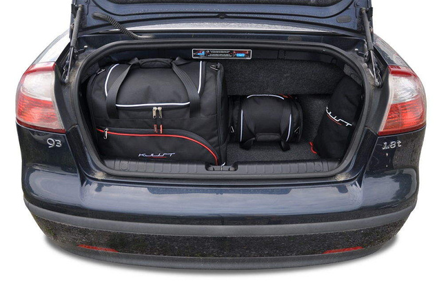 SAAB 9-3 CABRIO 2002-2015 KOFFERRAUMTASCHEN SET 4 STK