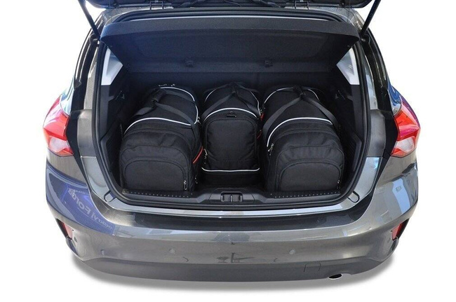 Borse per bagagliaio FORD FOCUS HATCHBACK 2018+ 4 pezzi KJUST
