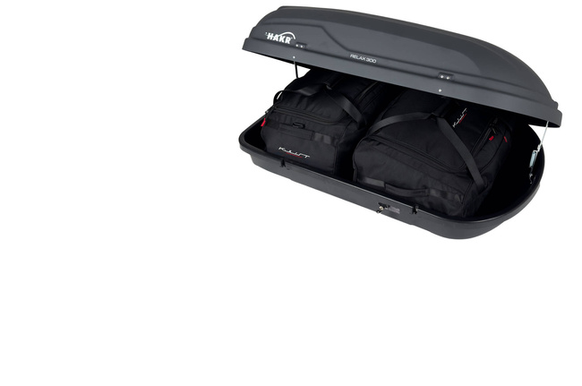 KJUST BAGS SET 2 PCS FOR ROOF BOX HAKR RELAX 300