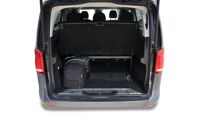 MERCEDES-BENZ V EXTRA LONG 2014+ KOFFERRAUMTASCHEN SET 7 STK