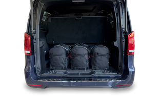 MERCEDES-BENZ EQV LONG 2020+ CONJUNTO DE BOLSAS 7 PIE