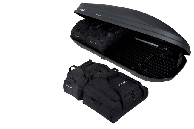 KJUST TASCHEN SET 4 STK FÜR DACHBOX HAKR MAGIC 400