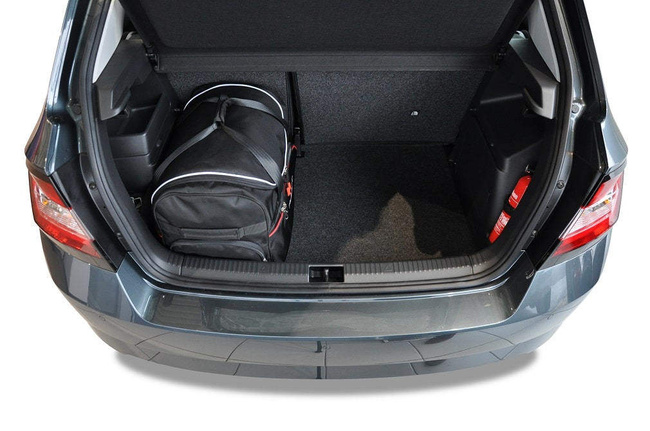 SKODA FABIA HATCHBACK 2014-2021 KOFFERRAUMTASCHEN SET 3 STK