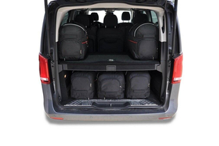 MERCEDES-BENZ V EXTRA LONG 2014+ TASKESÆT TIL BAGAGERUM 7 STK