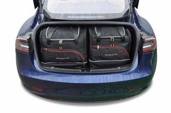 TESLA MODEL 3 EV 2017-2023 KOFFERRAUMTASCHEN SET 5 STK