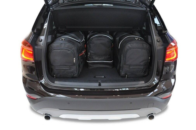 KJUST Pack de Sacs de Voiture 4 par Compatible avec BMW X1 PHEV 2020-2022