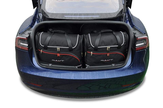 TESLA MODEL 3 EV 2017-2023 KOFFERRAUMTASCHEN SET 5 STK