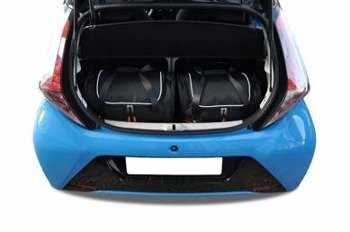 Borse da bagagliaio TOYOTA AYGO 2014-2021 2 pezzi KJUST
