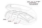 KJUST BAGS SET 3 PCS FOR ROOF BOX ALEO ADVENTURE 300