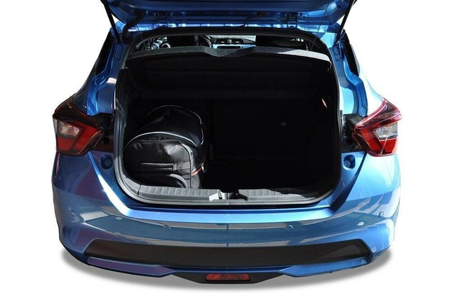 NISSAN MICRA 2017+ KOFFERRAUMTASCHEN SET 3 STK