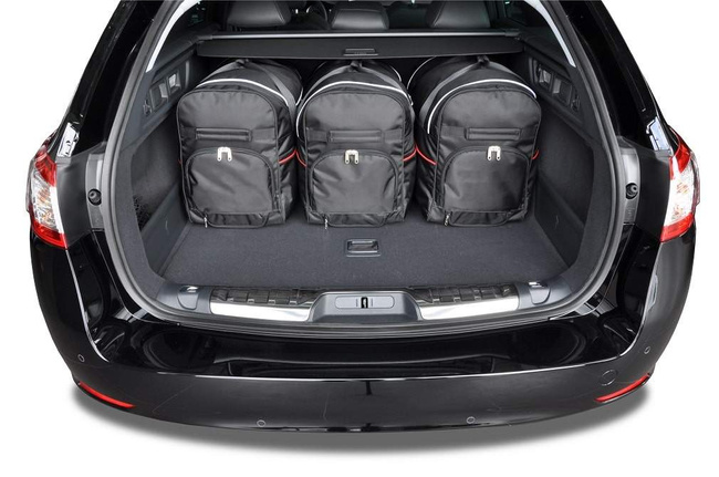 PEUGEOT 508 SW 2011-2014 KOFFERRAUMTASCHEN SET 5 STK