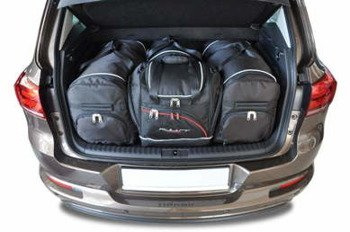 VW TIGUAN 2007-2015 TASKESÆT TIL BAGAGERUM 4 STK