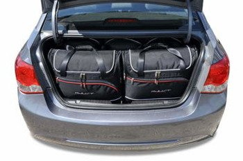 CHEVROLET CRUZE LIMOUSINE 2008-2014 KOFFERRAUMTASCHEN SET 5 STK