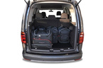 VW CADDY 2015-2020 KOFFERRAUMTASCHEN SET 5 STK