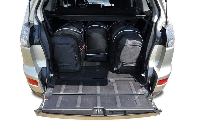 MITSUBISHI OUTLANDER 2006-2012 KOFFERRAUMTASCHEN SET 4 STK