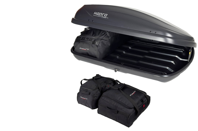 KJUST TASCHEN SET 3 STK FÜR DACHBOX HAPRO TRAXER 4.6