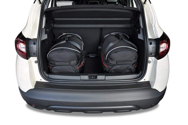Borse da bagagliaio RENAULT CAPTUR 2013-2019 3 pezzi KJUST