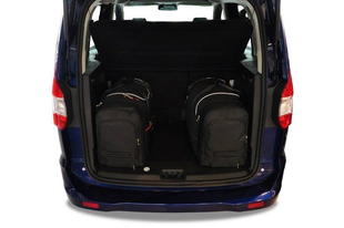 FORD TOURNEO COURIER 2014+ KOFFERRAUMTASCHEN SET 4 STK