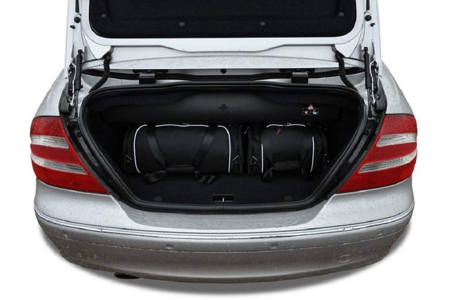 MERCEDES-BENZ CLK CABRIO 2002-2010 KOFFERRAUMTASCHEN SET 4 STK