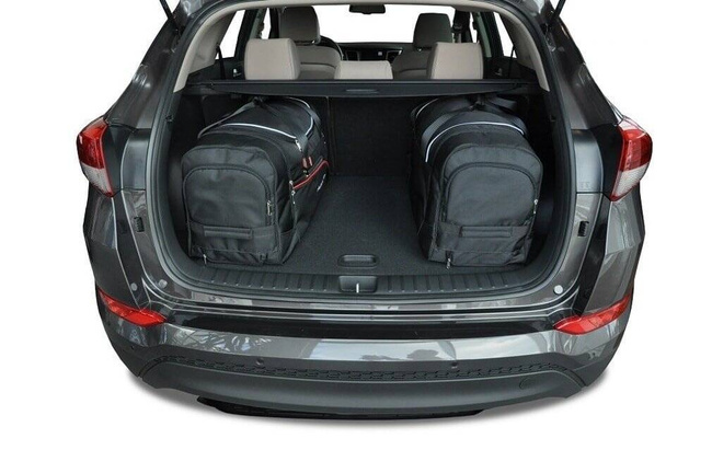HYUNDAI TUCSON 2015-2020 KOFFERRAUMTASCHEN SET 4 STK