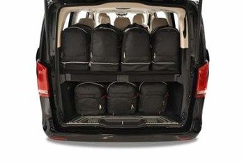 MERCEDES-BENZ V LONG 2015+ KOFFERRAUMTASCHEN SET 7 STK