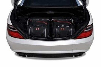 MERCEDES-BENZ SLK 2011-2015 KOFFERRAUMTASCHEN SET 2 STK