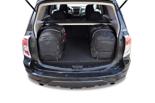 SUBARU FORESTER 2008-2013 KOFFERRAUMTASCHEN SET 4 STK