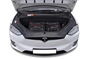 TESLA MODEL X EV 2016+ KOFFERRAUMTASCHEN SET 2 STK