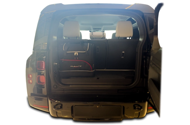 LAND ROVER DEFENDER 90 MHEV 2019+ KOFFERRAUMTASCHEN SET 2 STK