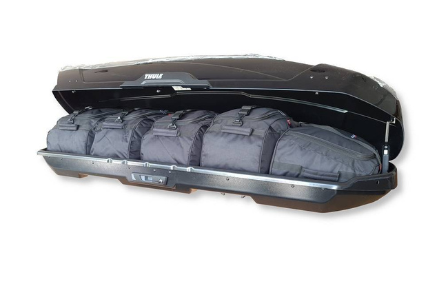 TASSEN KJUST 5 ST. NAAR DAKKOFFER THULE MOTION XT XL