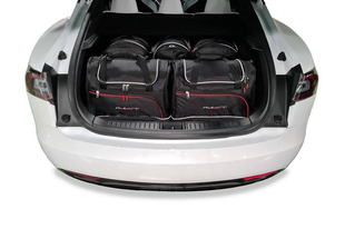 TESLA MODEL S EV 2016-2020 KOFFERRAUMTASCHEN SET 7 STK