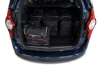 DACIA LODGY 2012-2022 KOFFERTASSENSET 5 ST.
