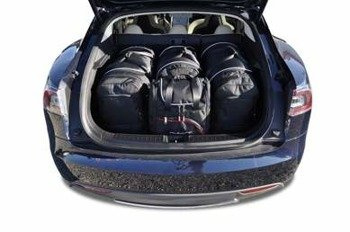 TESLA MODEL S EV 2012-2016 KOFFERRAUMTASCHEN SET 4 STK