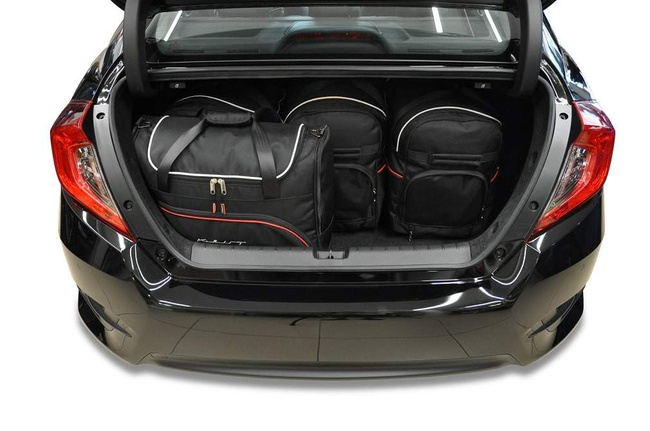 HONDA CIVIC LIMOUSINE 2017-2021 KOFFERRAUMTASCHEN SET 5 STK