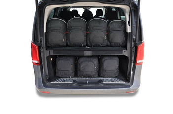 Borse per bagagliaio MERCEDES-BENZ EQV EXTRA LONG 2020+ 7 pezzi KJUST