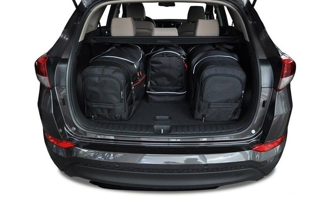 HYUNDAI TUCSON 2015-2020 KOFFERRAUMTASCHEN SET 4 STK