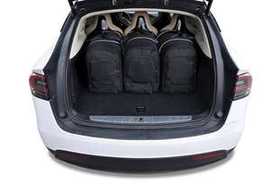 TESLA MODEL X EV 2016+ KOFFERRAUMTASCHEN SET 5 STK