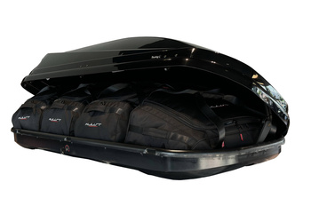 Borse per box da tetto SEAT 000071200AB 420L 4 pezzi KJUST