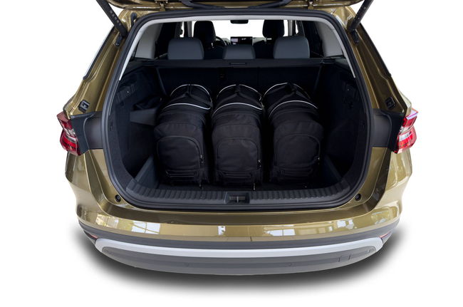 Borse per bagagliaio SKODA KODIAQ 2023+ 5 pezzi KJUST