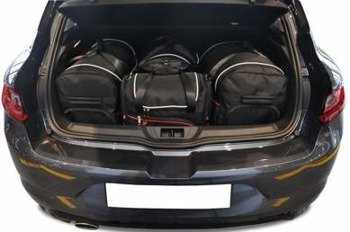 RENAULT MEGANE HATCHBACK 2016+ KOFFERRAUMTASCHEN SET 4 STK
