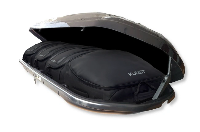 Set de 4 sacs KJUST PRO pour coffre de toit INTERPACK TORNADO 6.6